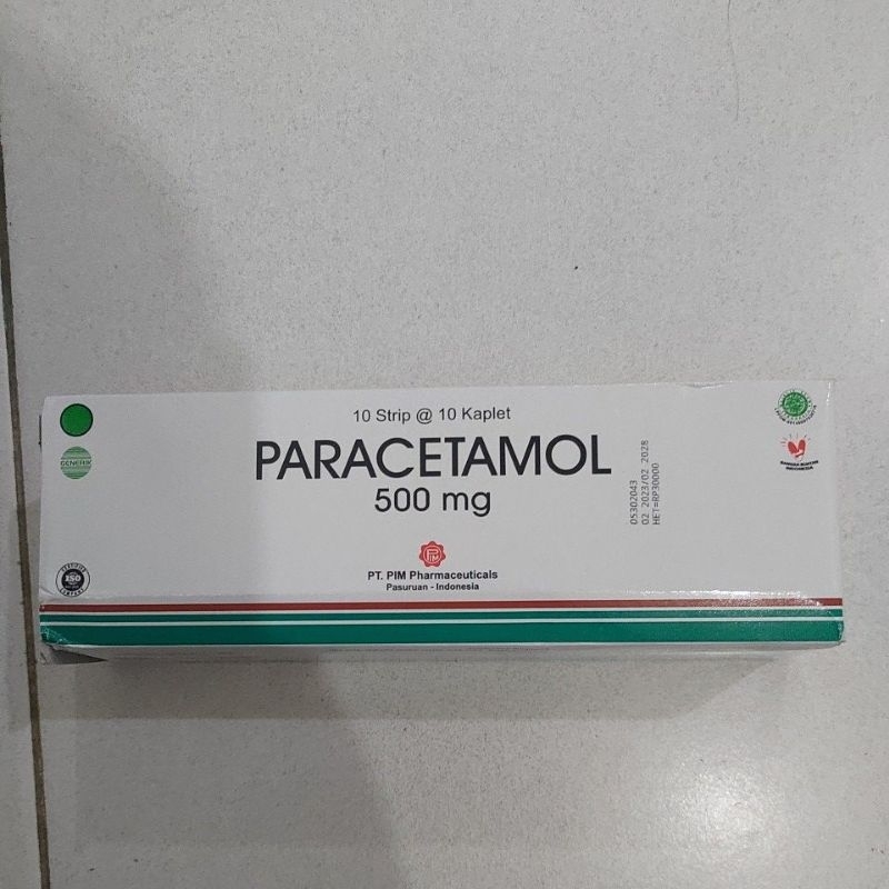 paracetamol box pim TRIMAN