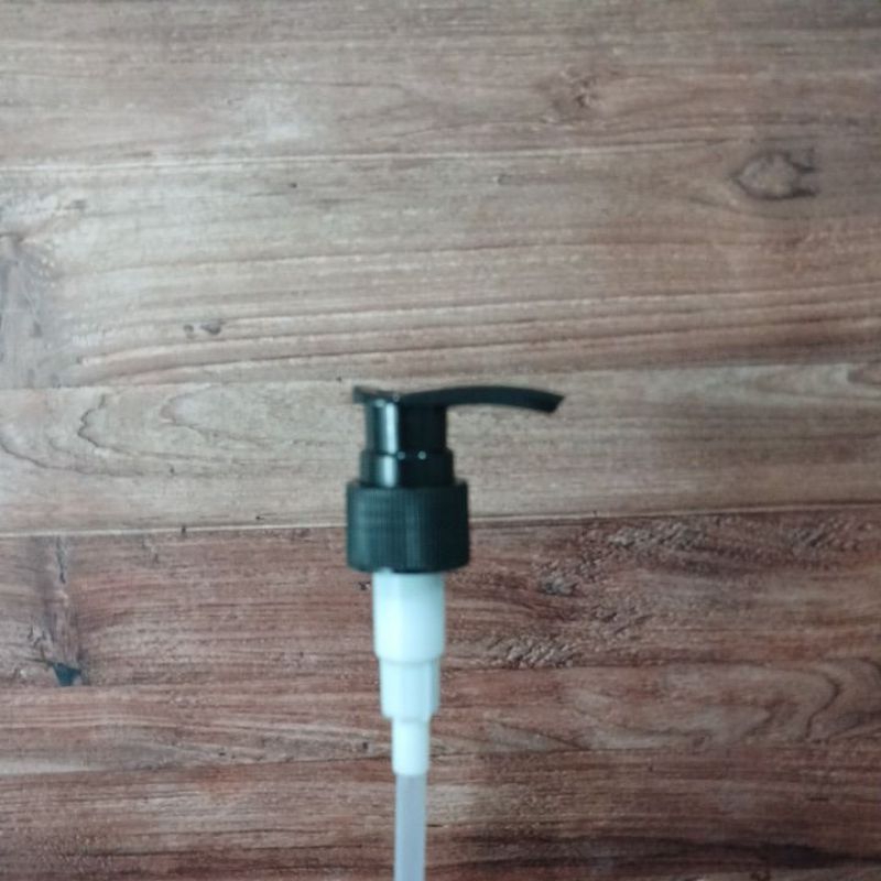 LOTION PUMP NECK 24/410 HITAM [ ONLY CAP ]