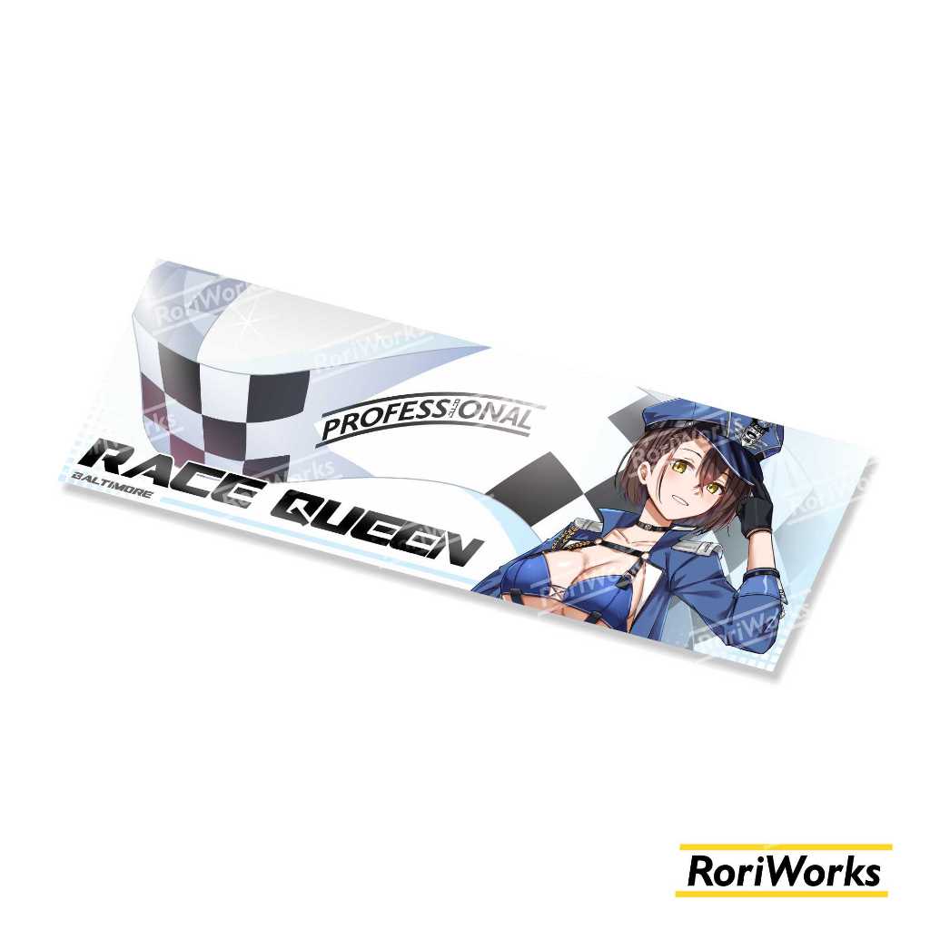 Stiker Slap - Baltimore Race Queen | Azur Lane