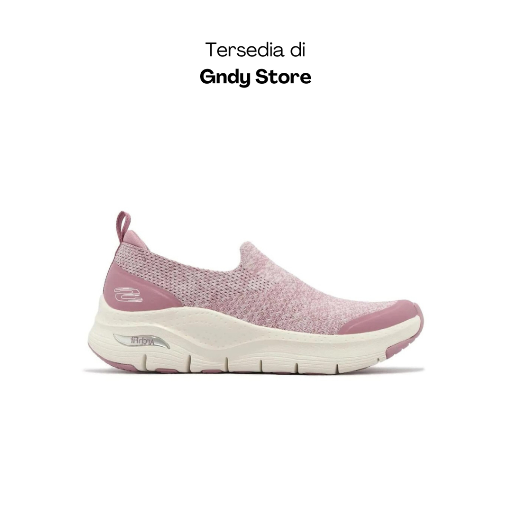 Sepatu Slip On Wanita Skechers Arch Fit Quick Start 149563/MVE Mauve