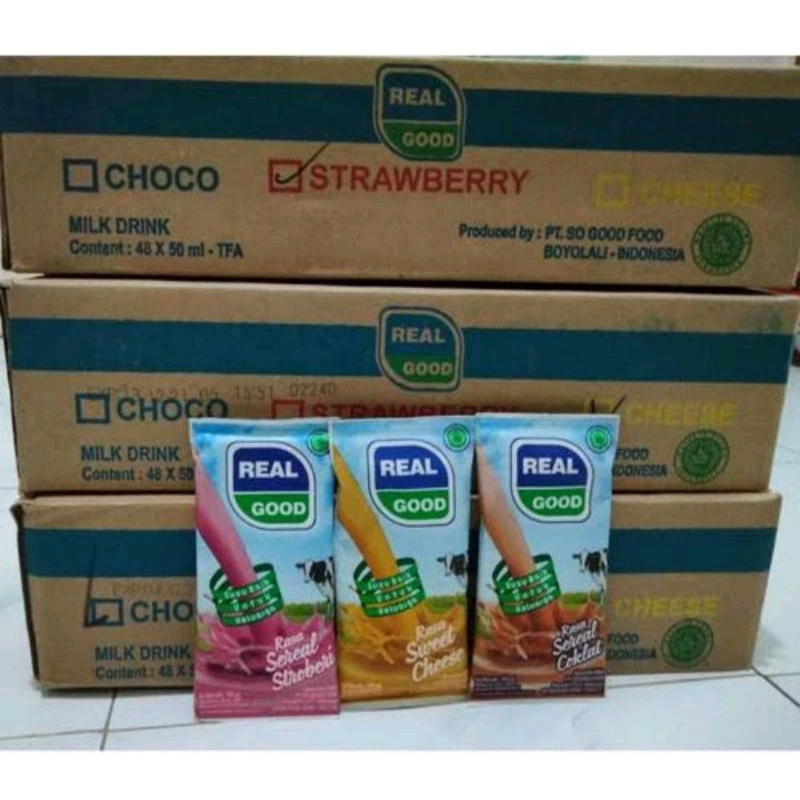 

REAL GOOD 1000 // 50 Ml // ALL VARIAN // 1 BANDED 10 PCS