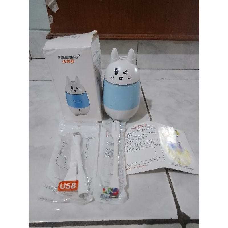 Womeineng botol aromatic oil aromaterapi diffuser lampu tidur alat uap