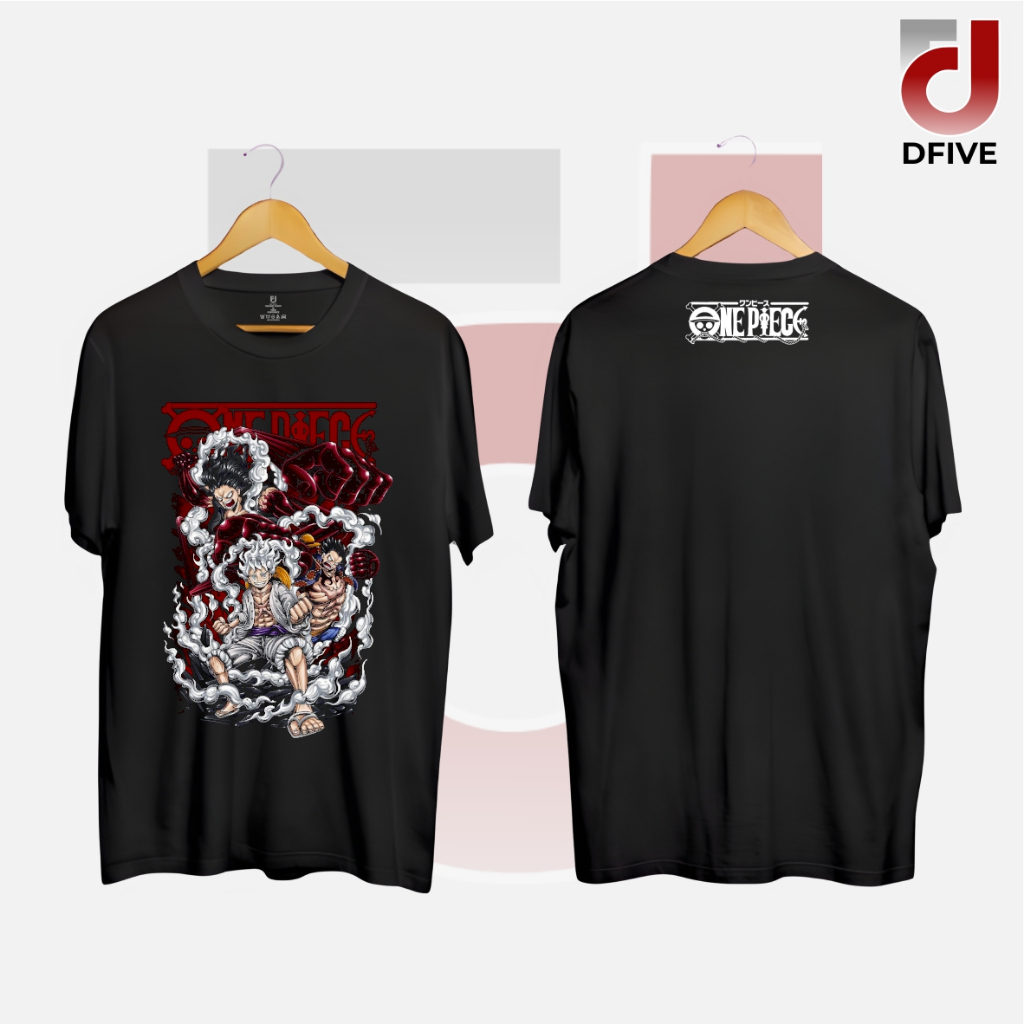 Kaos One Piece Luffy Gear 5 - Kaos Anime One Piece Luffy Gear 5