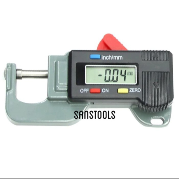 

mini portable digital thickness gauge gage tester mikrometer 0-12.7mm Diskon