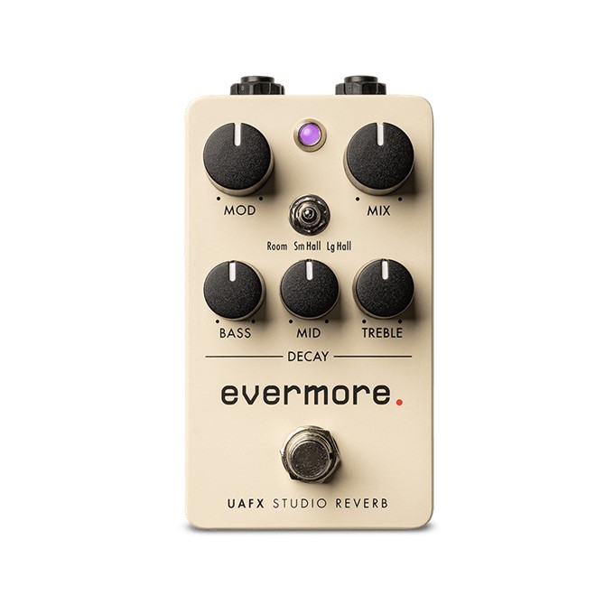 Universal Audio UAFX Evermore Studio Reverb Pedal Efek Gitar
