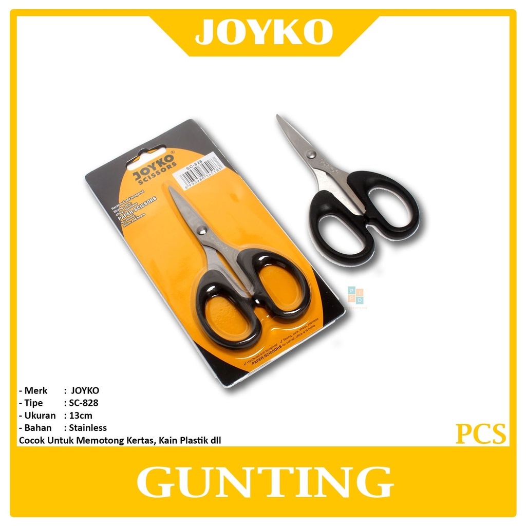 

Gunting Stainless Kecil SC-828 JOYKO GUNTING murah Grosir