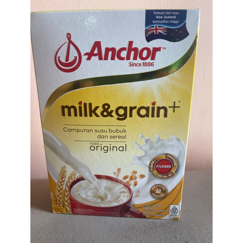 

Anchor Milk & Grain Original Susu Keluarga 175gr dan 350gr