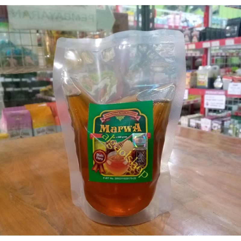 

Madu Marwa Multiflora Refil ½kg Al-Ghuroba