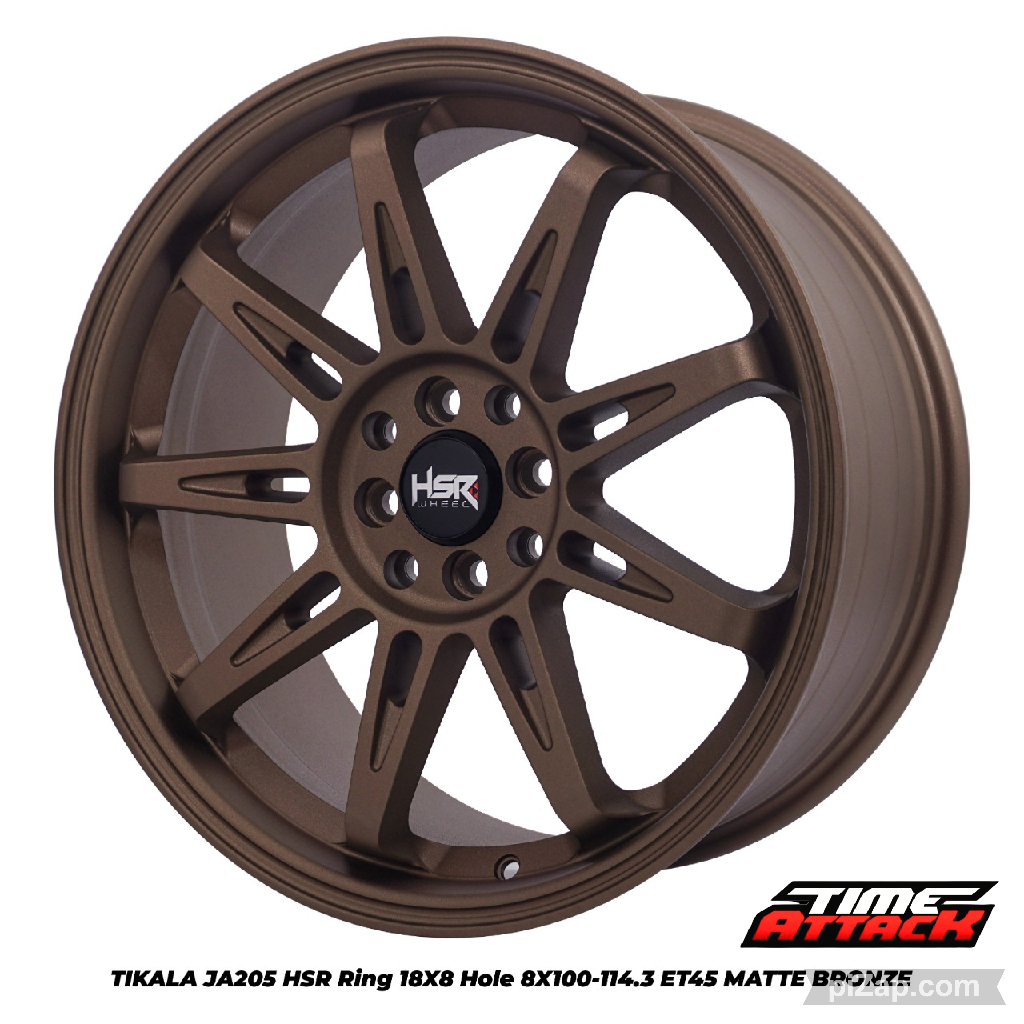 Velg Mobil Raize R18 HSR WHEEL Tipe Tikala Ring 18 - TIME ATTACK BOGOR