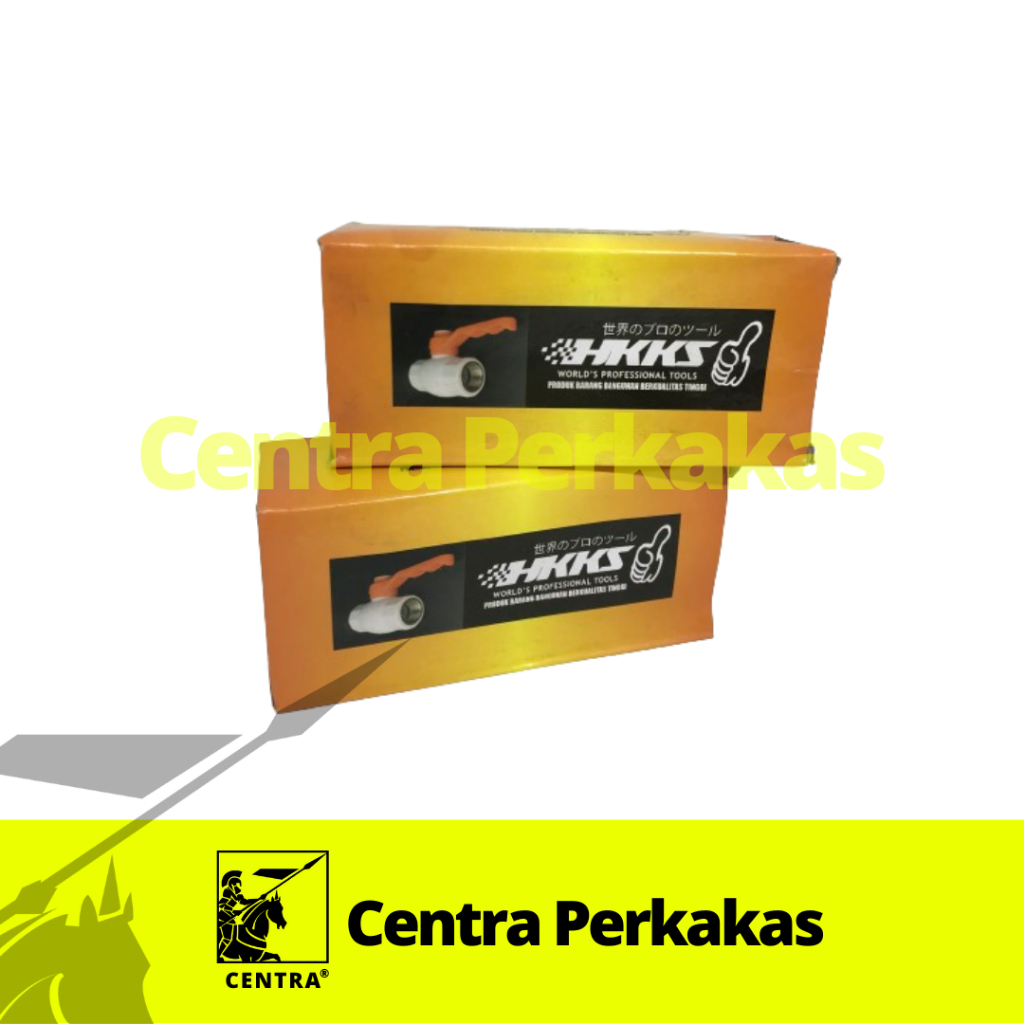 [SATUAN] Stop Kran Turki Stop Kran PVC 1/2" - 3/4"-1" HKKS