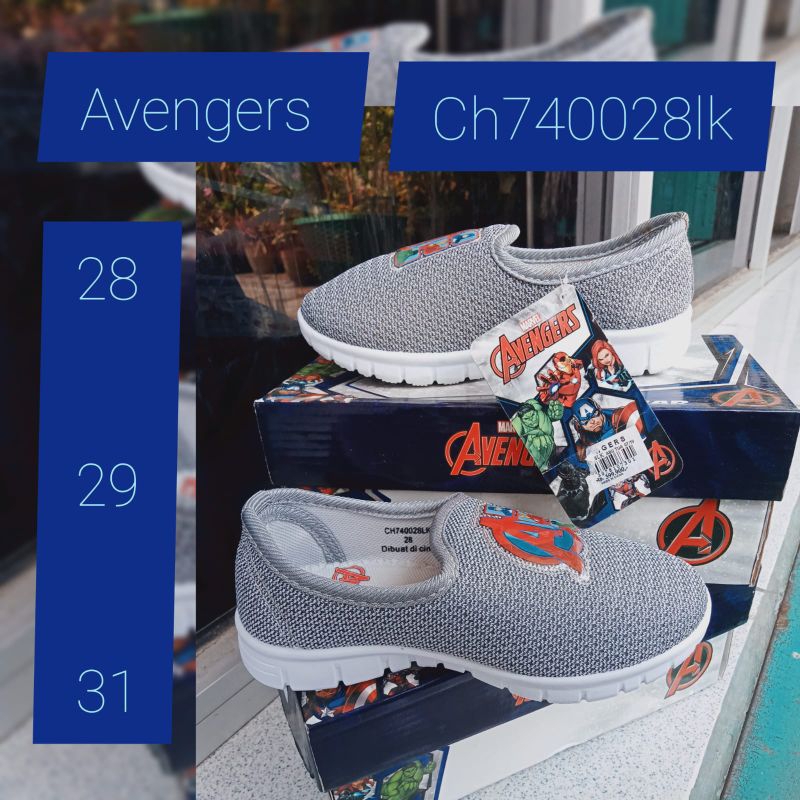 sepatu anak Avengers original