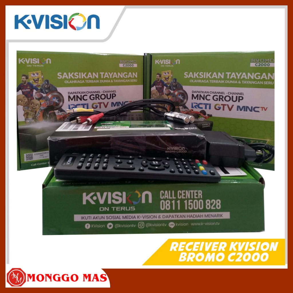 RECEIVER KVISION C2000 BROMO