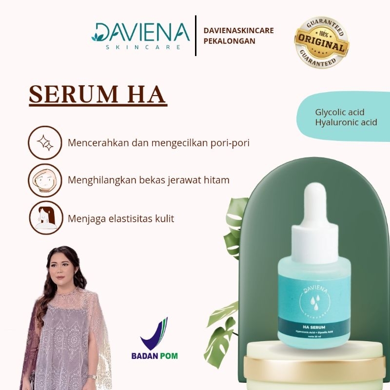 Serum ha daviena | serum ha daviena skincare | serum aha daviena | serum bopeng daviena| serum aha d
