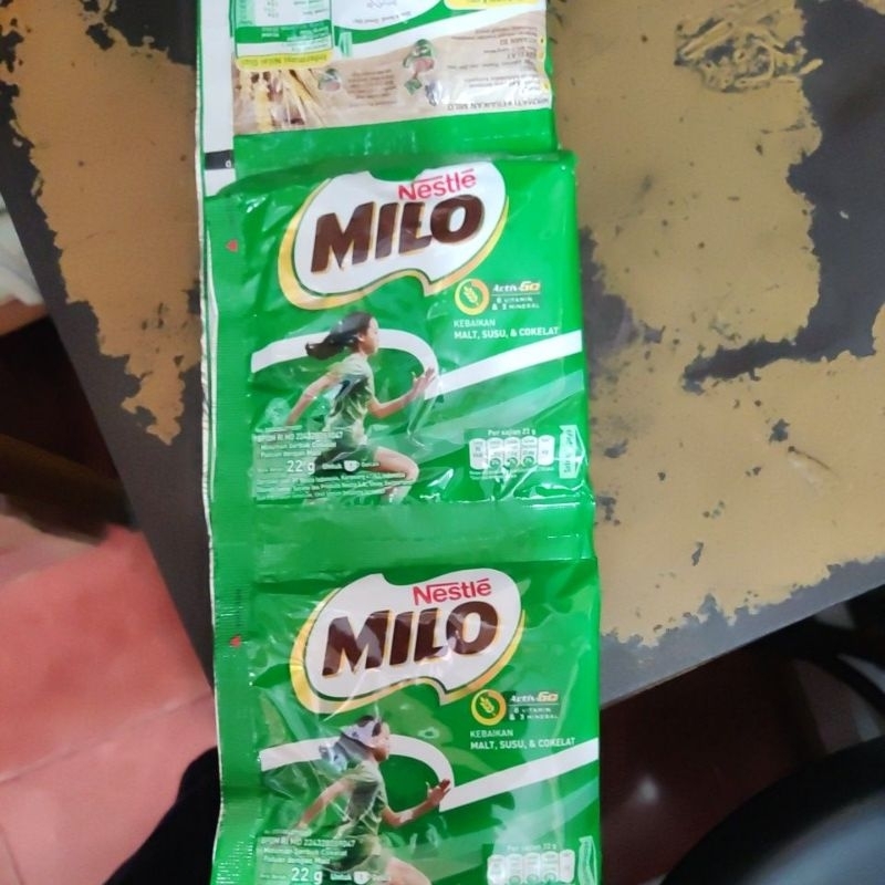 

milo rentengan bubuk 22g (100% ORIGINAL)