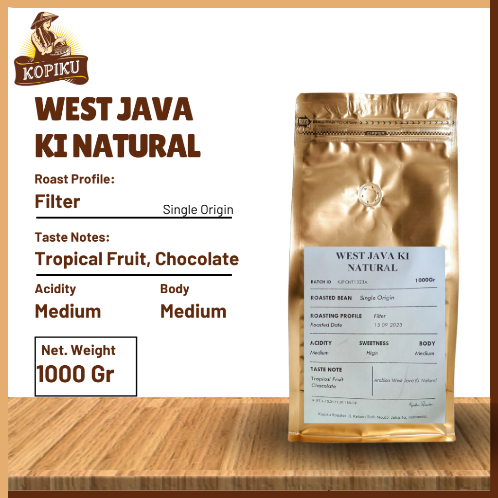 

Biji Kopi Bubuk West Java Natural / Arabika Robusta