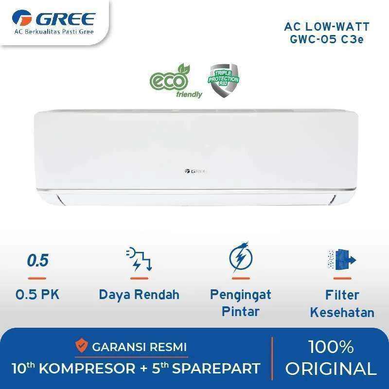 AC GREE 1/2PK 05C3E LOW WATT