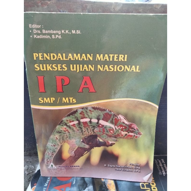 PENDALAMAN MATERI SUKSES UJIAN NASIONAL IPA SMP