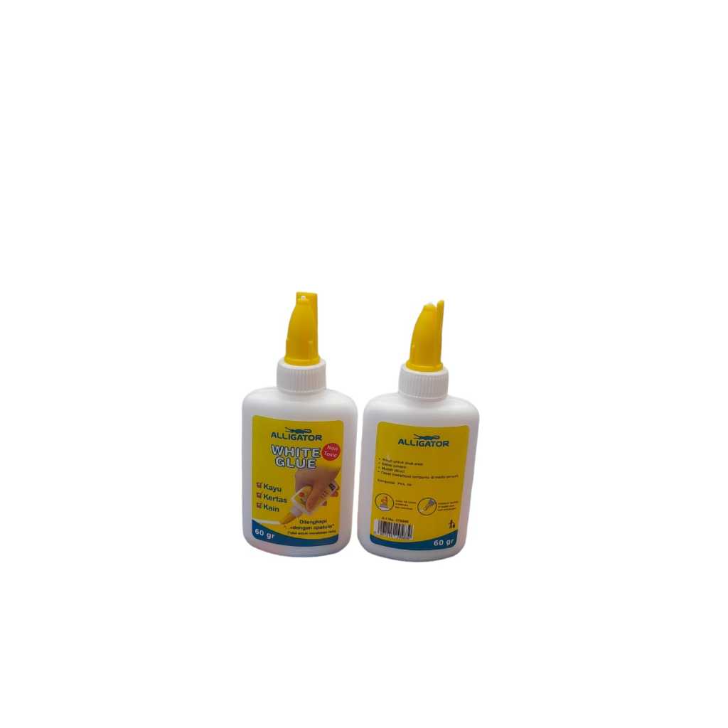

WHITE GLUE ALIGATOR 60 GRAM