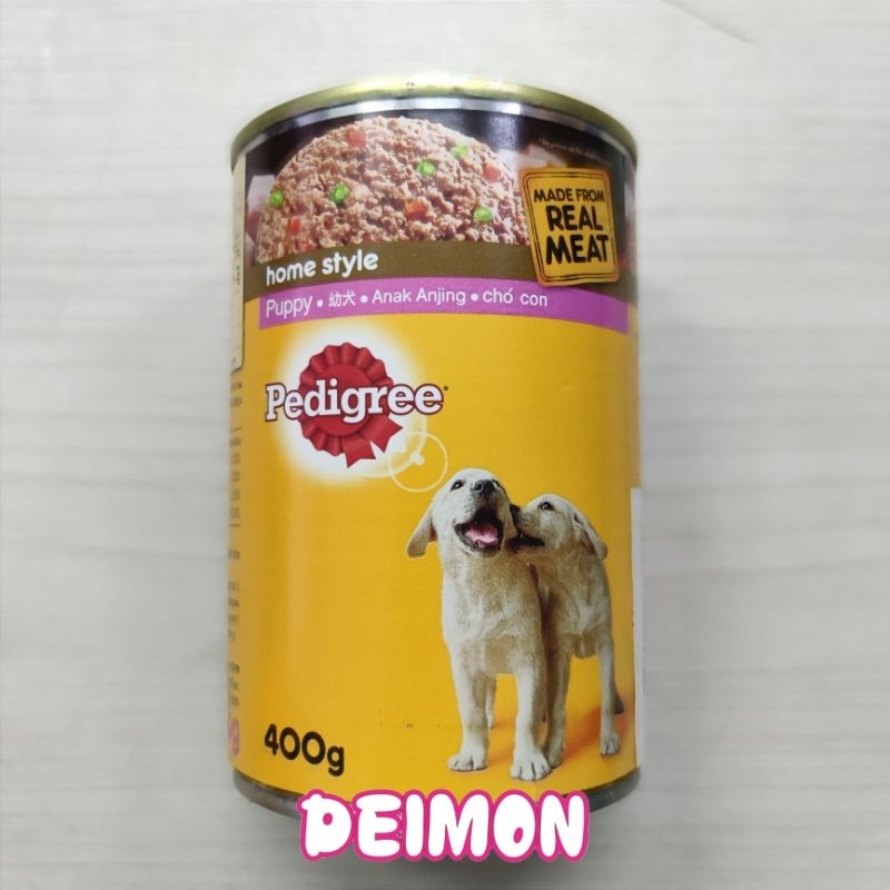 Pedigree Puppy Kaleng Dog Food 400g Makanan Basah Anjing