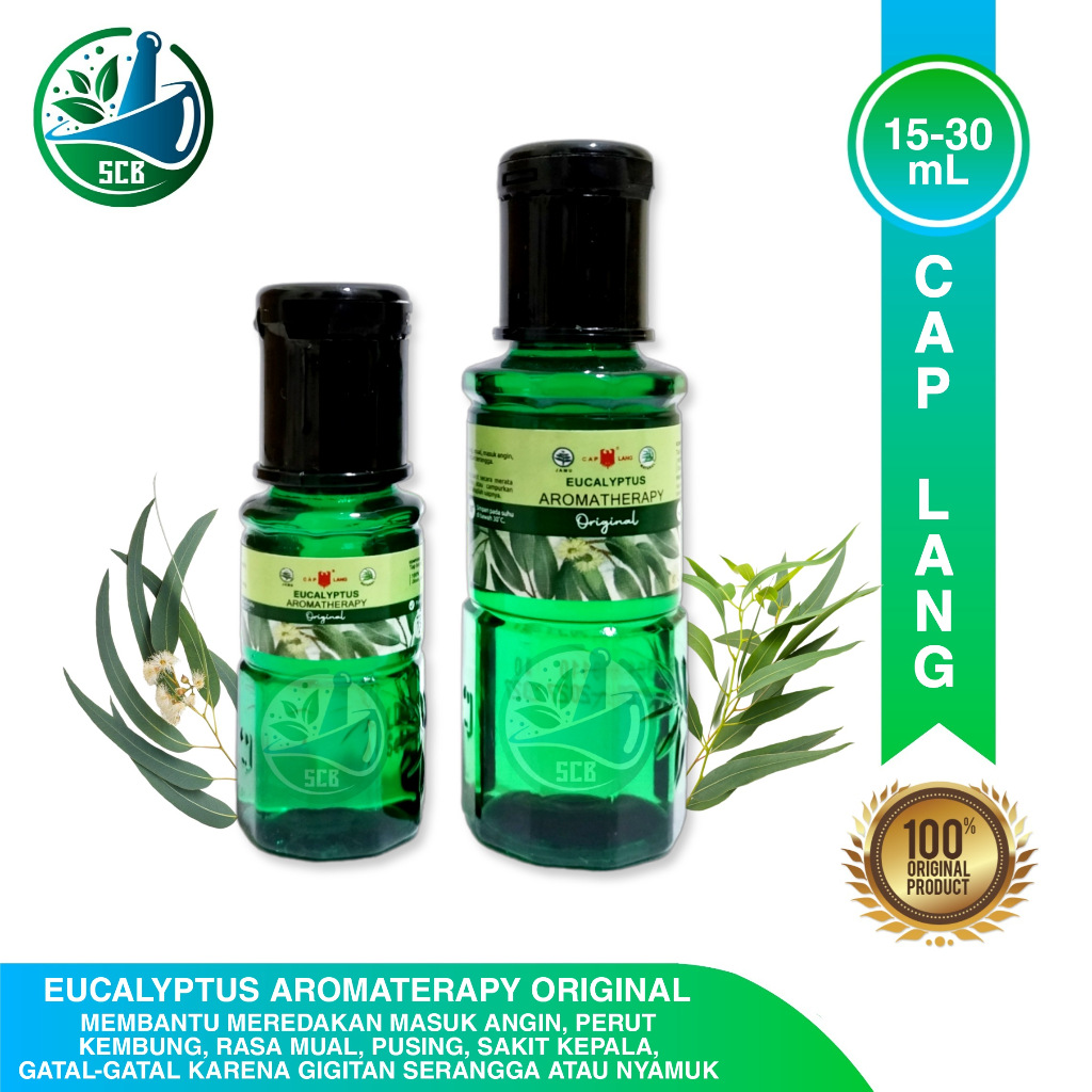 Cap Lang Minyak Kayu Putih Aromatherapy Original - Varian Kecil