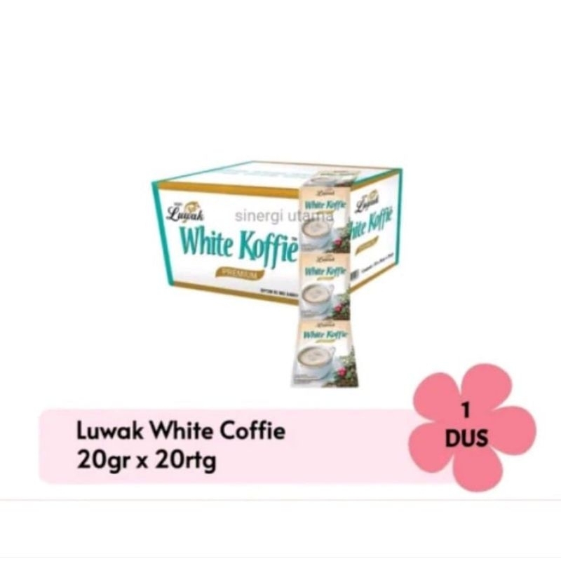 

[1DUS] Luwak White Koffie (1 Dus Isi 20 Renceng)