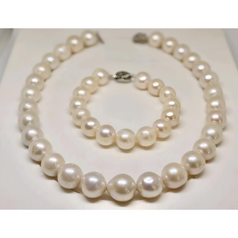 Kalung Wanita Mutiara Laut Grade B Bersertifikat Asli || Kalung choker || Kalung wanita || Kalung mu