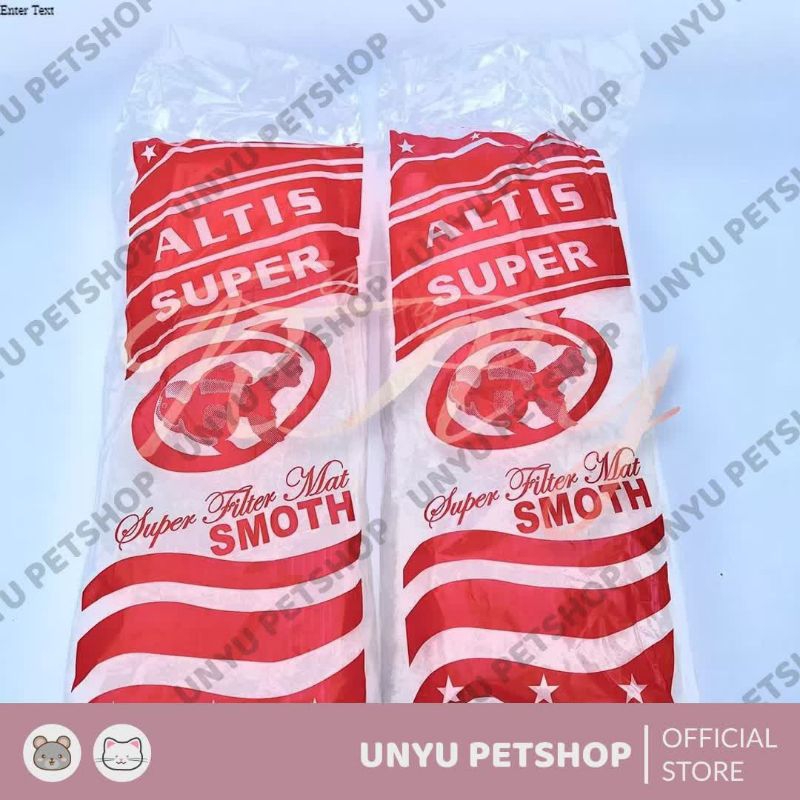 Filter aquarium aquascape garam ikan krosok