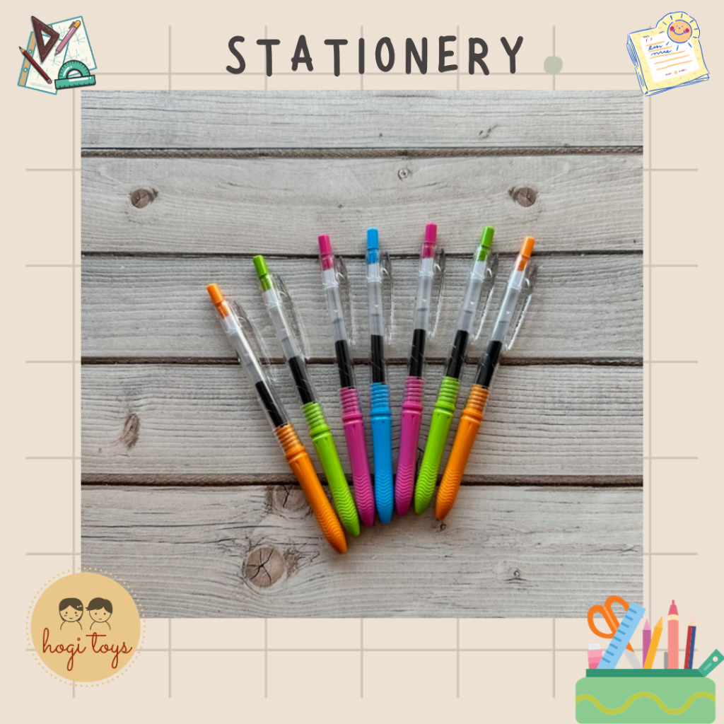 

Pulpen Zebra Kokoro Hitam Bolpen Gel 0,5 mm