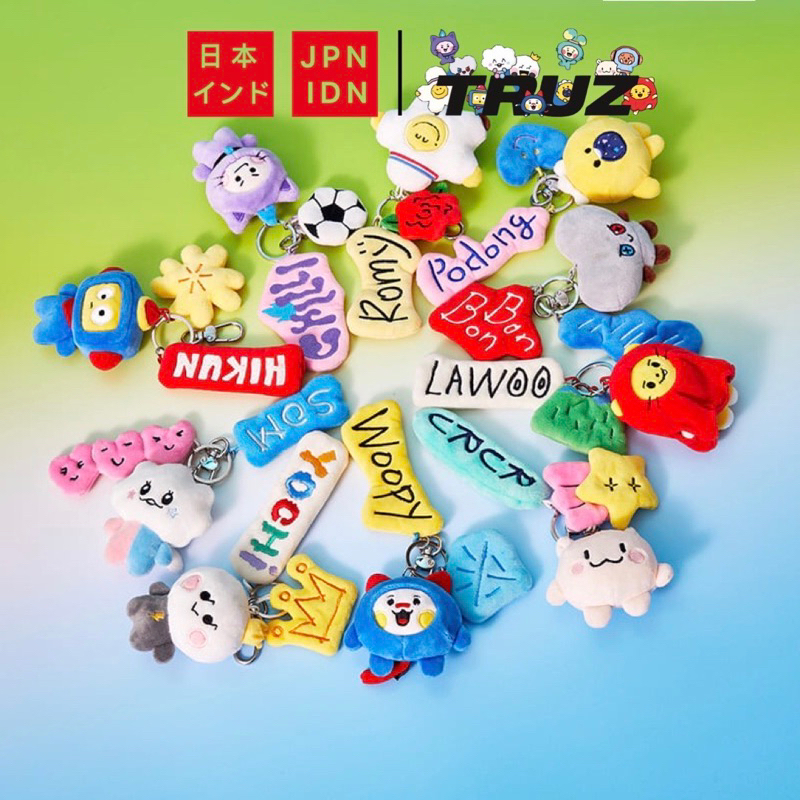 [ Pre Order ] Treasure x Impressive Present - Truz Plush Keyring 2023