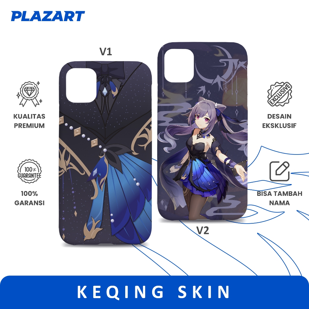 Keqing Opulent Splendor Genshin Impact Premium Phone Case