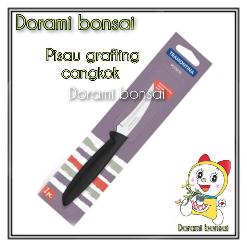 Alat bonsai dan berkebun TRAMONTINA pisau grafting cangkok
