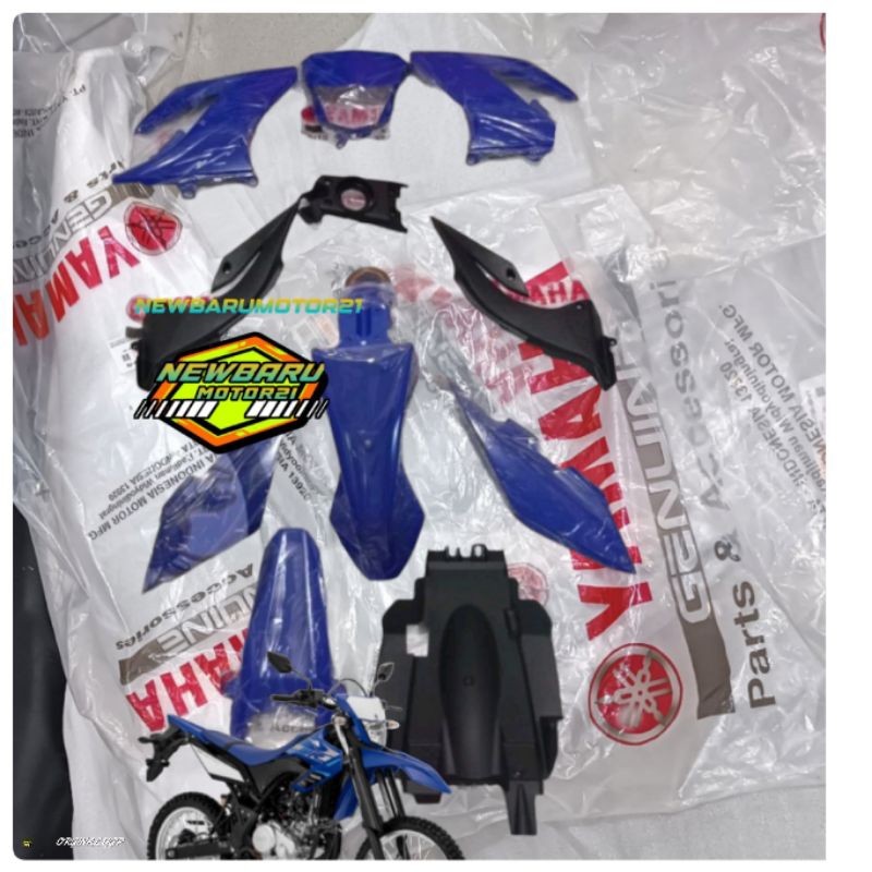 Cover Body set yamaha WR 155 WR155 BIRU original YGP Asli yamaha