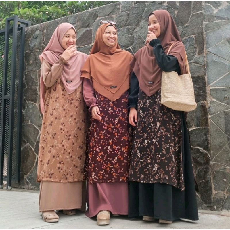 Set Guzel Bloom Instan By Hijab Alila