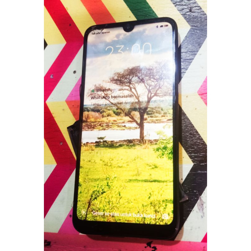 Redmi 7 minus Lcd mesin hidup normal
