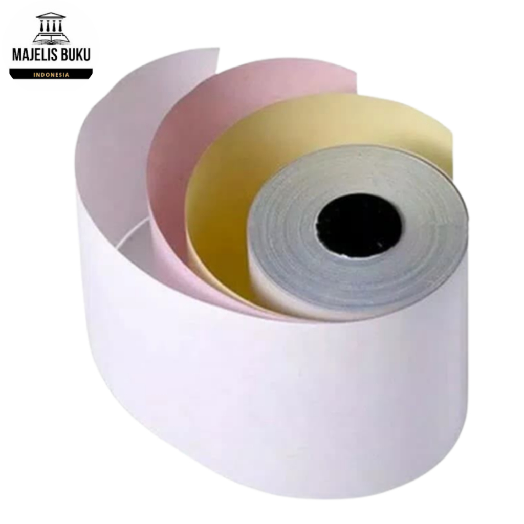 

Kertas Telstruk /Kertas Kasir 3 Lapis/Layer ukuran 75 x 65 mm Murah