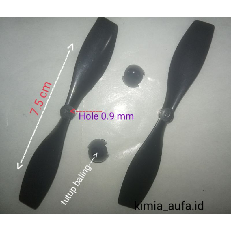 Baling baling pesawat drone