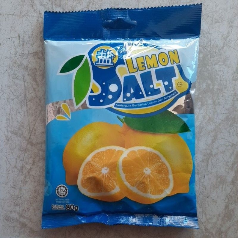 

Lemon Salt Candy 80g. Permen Rasa Lemon+ Garam