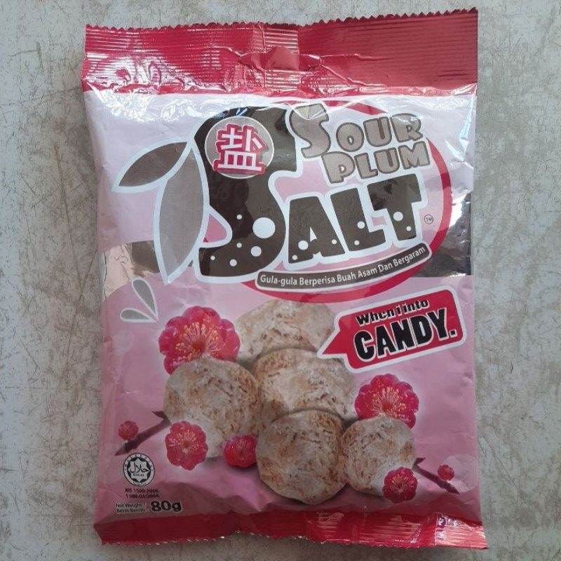 

Sour Plum Candy 80g. Permen Buah Plum