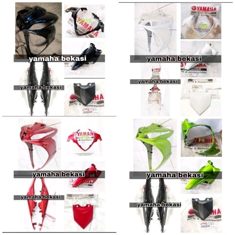 PAKET FULL BODY HALUS JUPITER Z1 6PCS ORIGINAL YAMAHA