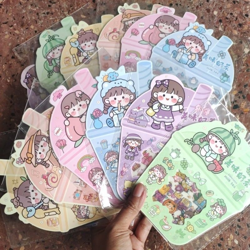 

stiker momo 2D mini pocket waterproof "premium