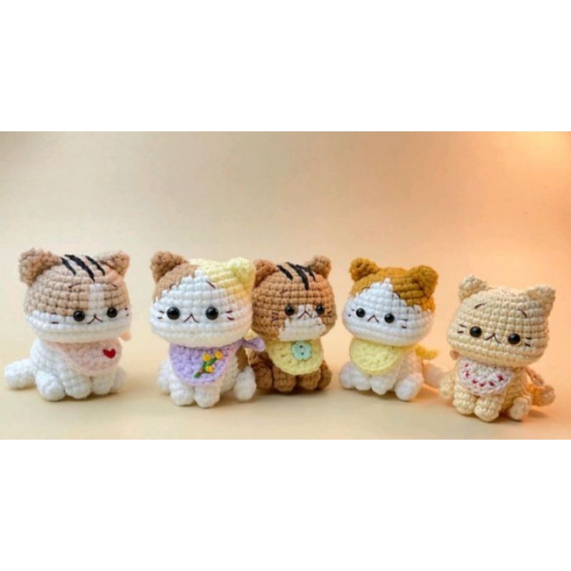 Boneka Rajut Kucing