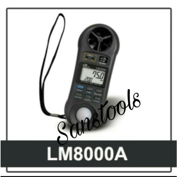 

lutron lm-8000 anemometer hummidity light meter thermometer asli Limited