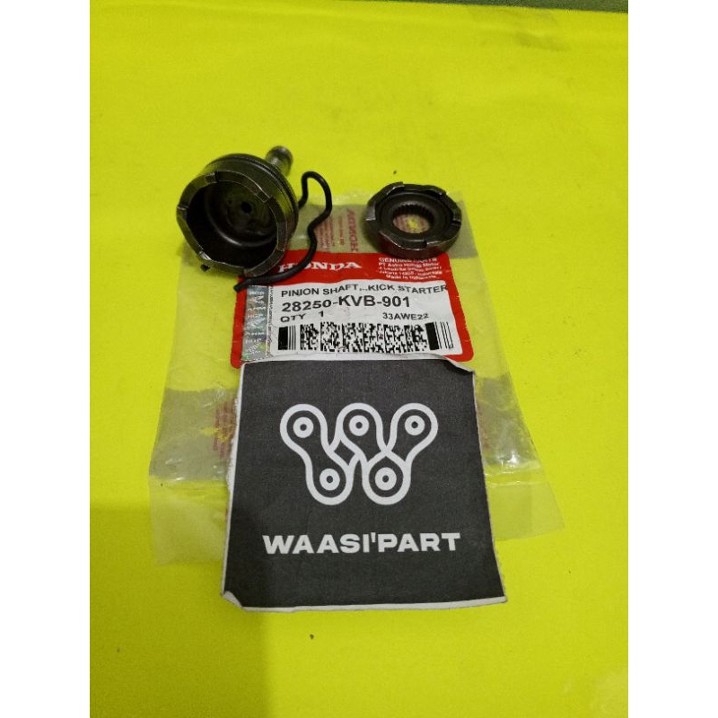 pinion Vario 110 karbu kick stater Vario lama pinion Vario karbu