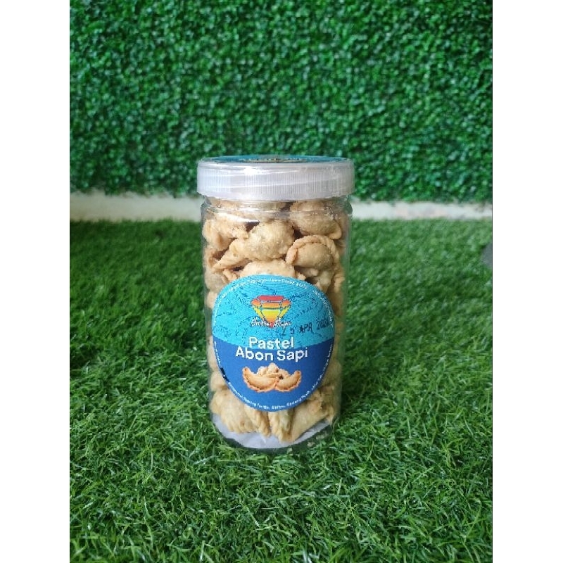 

Pastel Abon Sapi Indra Jaya/ kering mini gurih/ 350 gr/ PREMIUM/ toples 600ml/ kemasan rapi dan aman