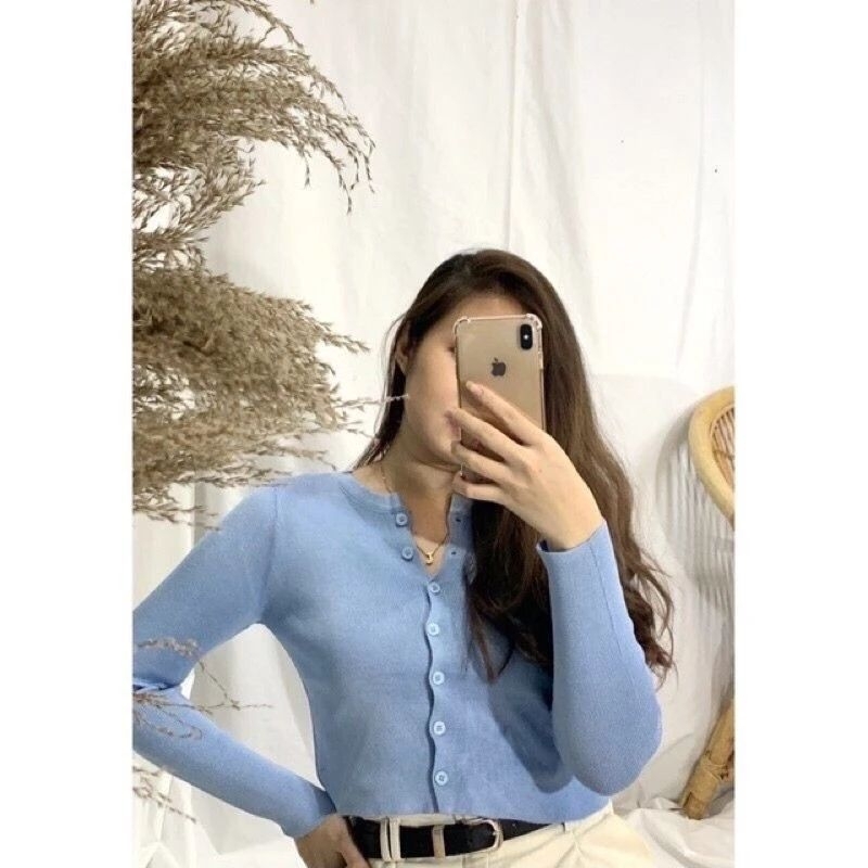 BAILEY CARDIGAN CROP RAJUT / CARDIGAN RAJUT CROP / CARDIGAN RAJUT WANITA