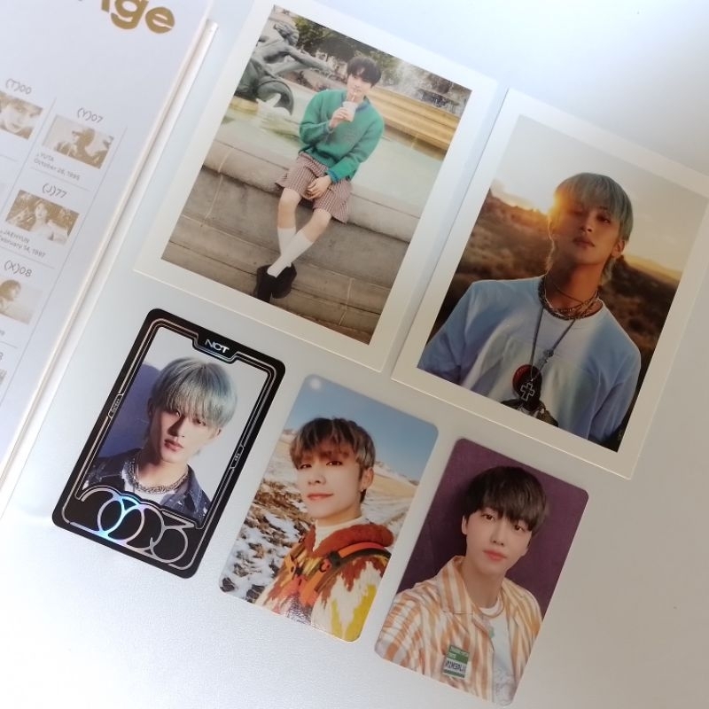 Golden Age Polaroid Mark / Chenle + Photocard Xiaojun + Yearbook Mark + POB Ktown Jaemin