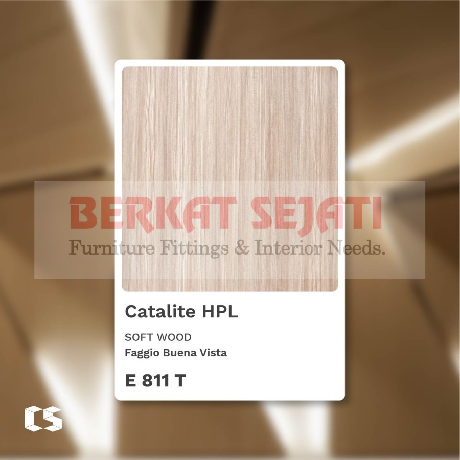 E 811 T - HPL CATALITE HPL BY CS LAMINATES - WOODGRAIN