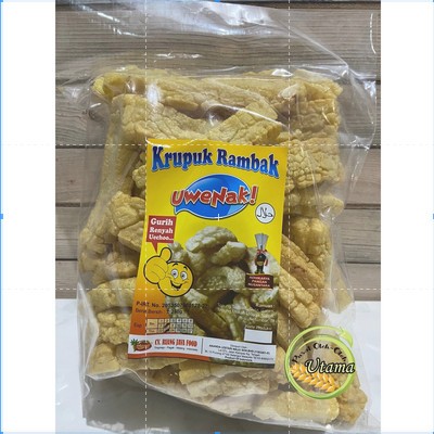 

Krupuk Rambak Uwenak - Kerupuk Rambak Gurih Renyah Uechoo