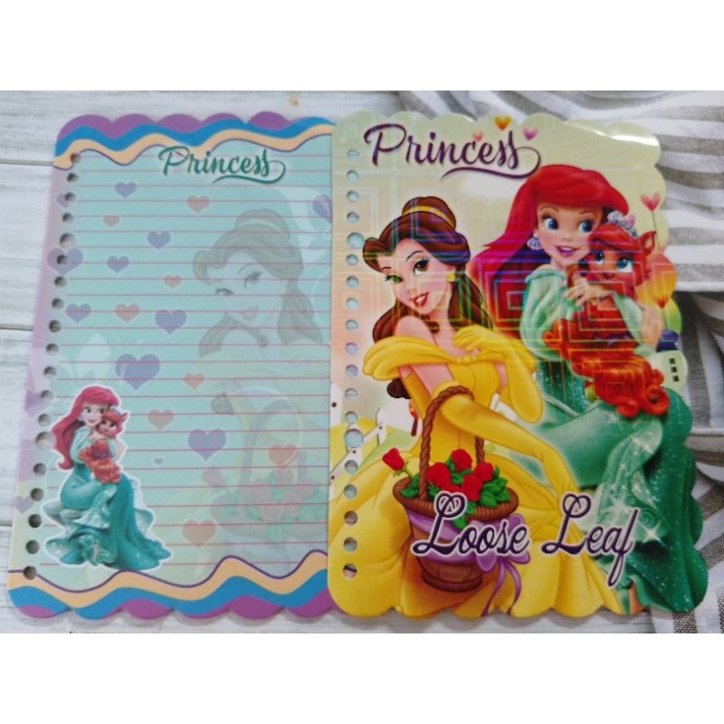 20 LEMBAR ISI BINDER A5 PRINCESS /20 LUBANG/ KERTAS BINDER