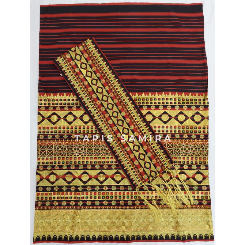 tapis lampung bordir tenun